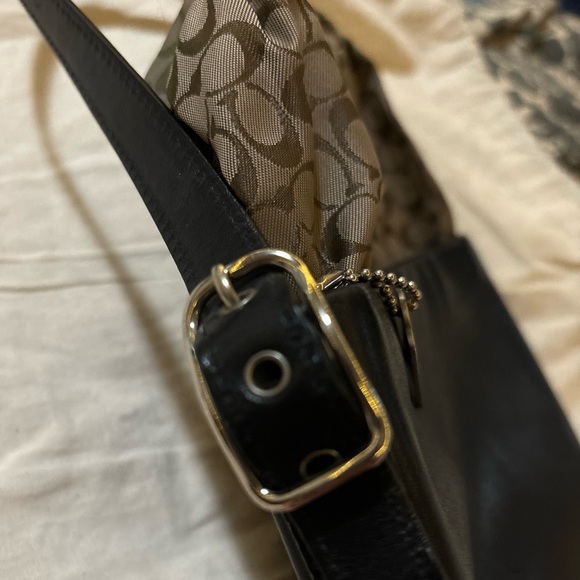 Coach Mini Bag Black Leather Mini-Purse Legacy Leather Vintage - Picture 12 of 16